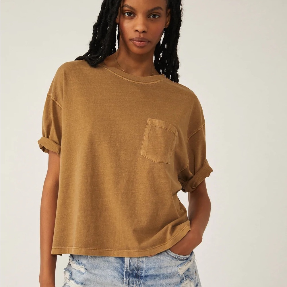 Free People T-shirt with pocket